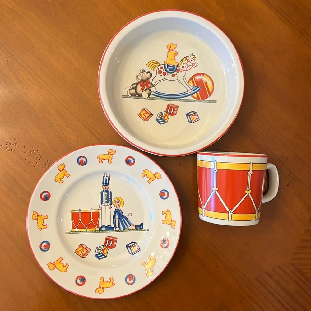Vintage Tiffany & Company Kids Dining Set